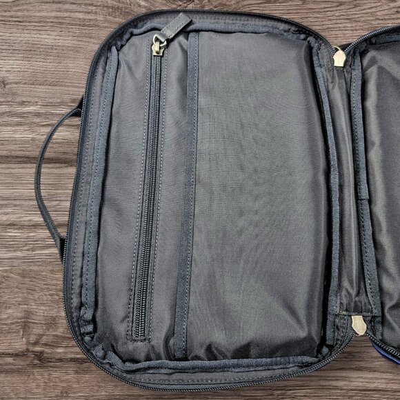 Coach Tablet Case Top Handle Nylon Leather and Canvas Navy for iPad / Galaxy NWT - Picture 10 of 12